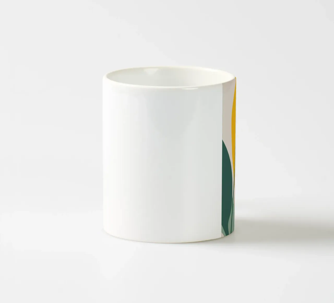 Visual tranquility ceramic mug by HicksShop