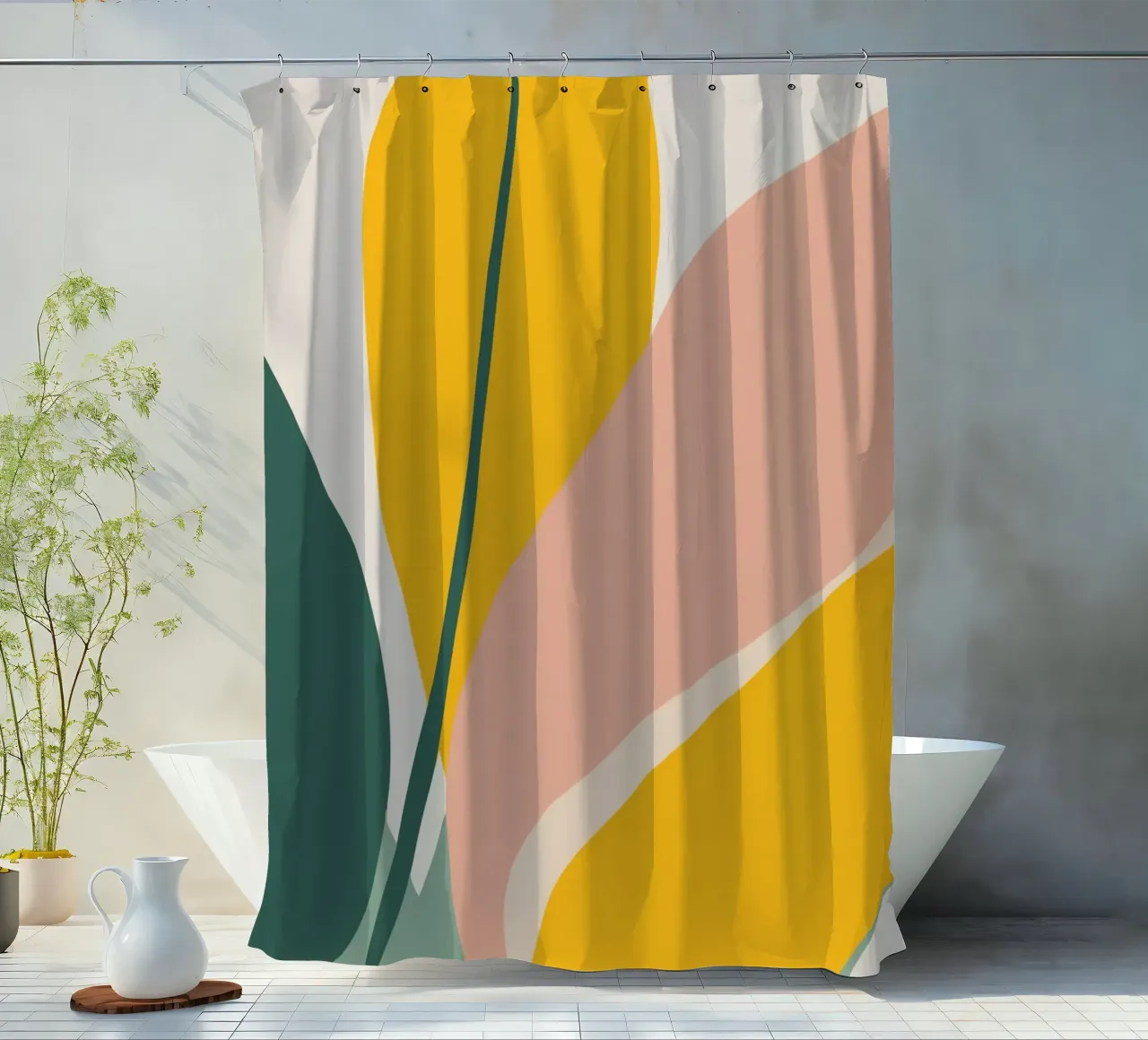 Tranquillité visuelle rideau de douche de HicksShop