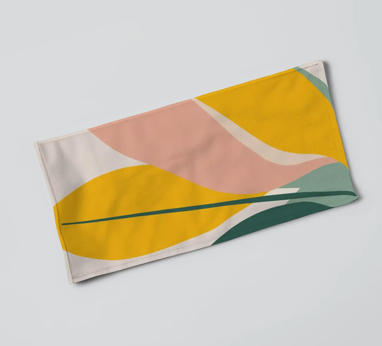 Visuele rust badhanddoek van HicksShop