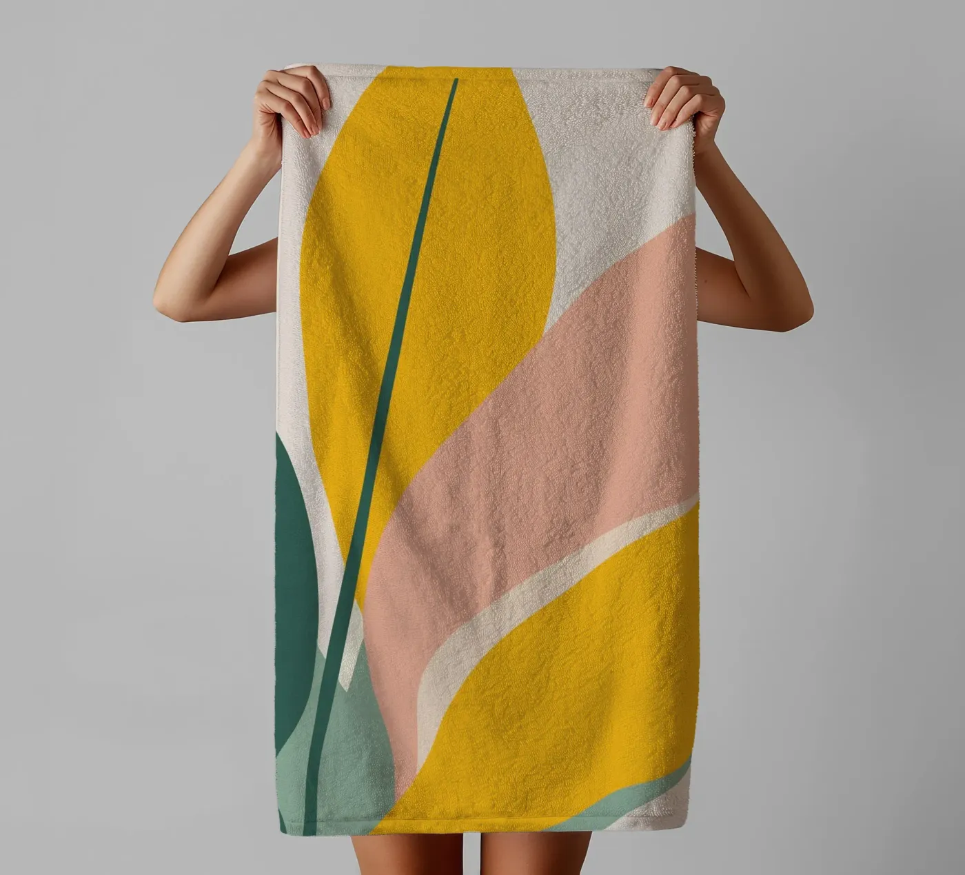 Visual tranquility badhanddoek van HicksShop