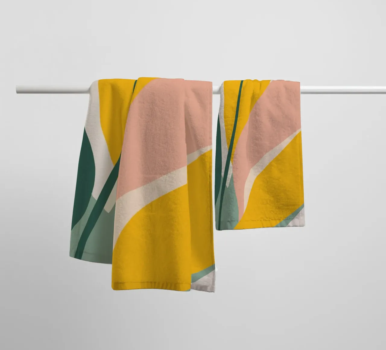 Visuele rust badhanddoek van HicksShop