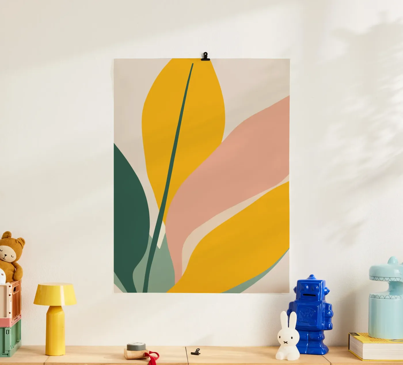 Visuele rust poster van HicksShop