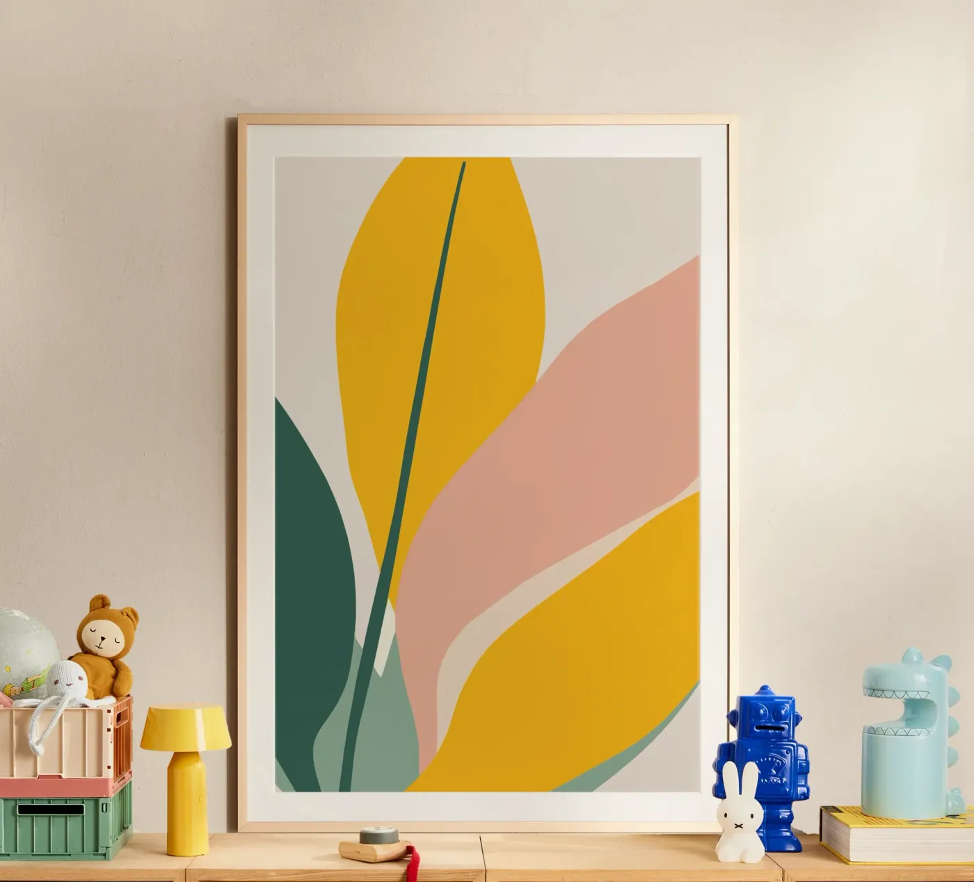 Visuele rust poster van HicksShop