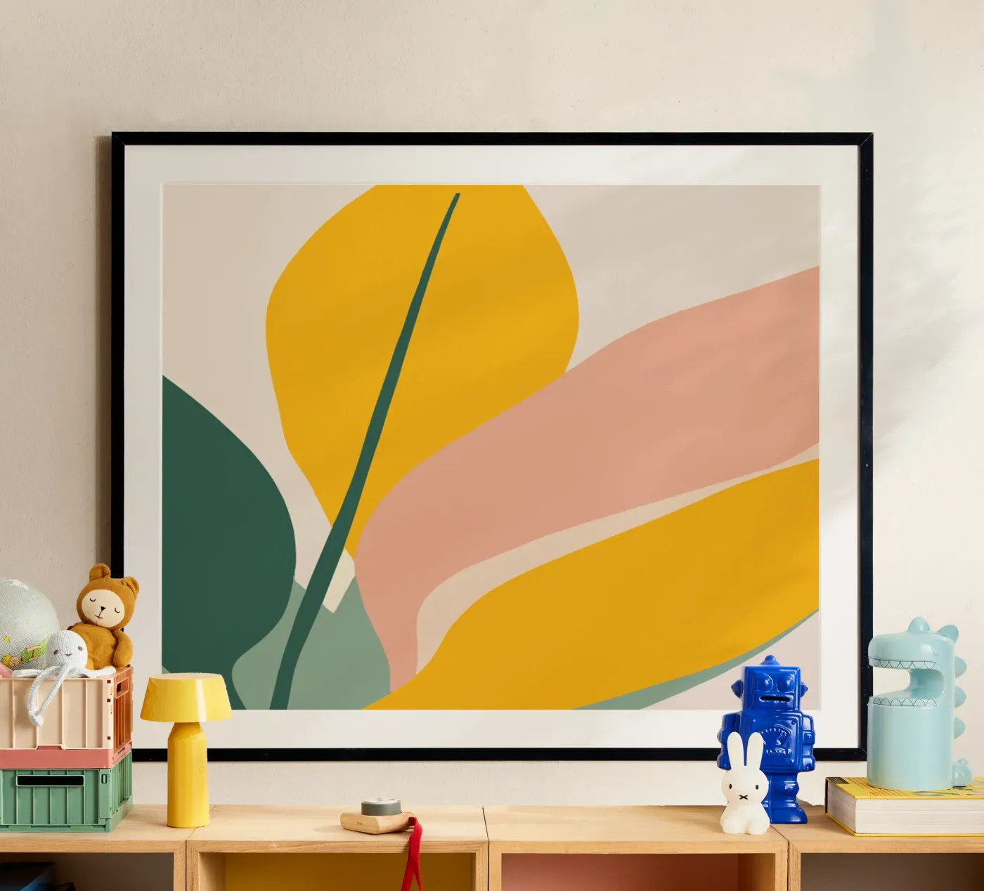 Visuele rust poster van HicksShop