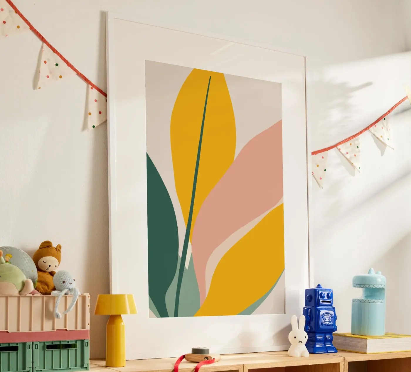 Visuele rust poster van HicksShop