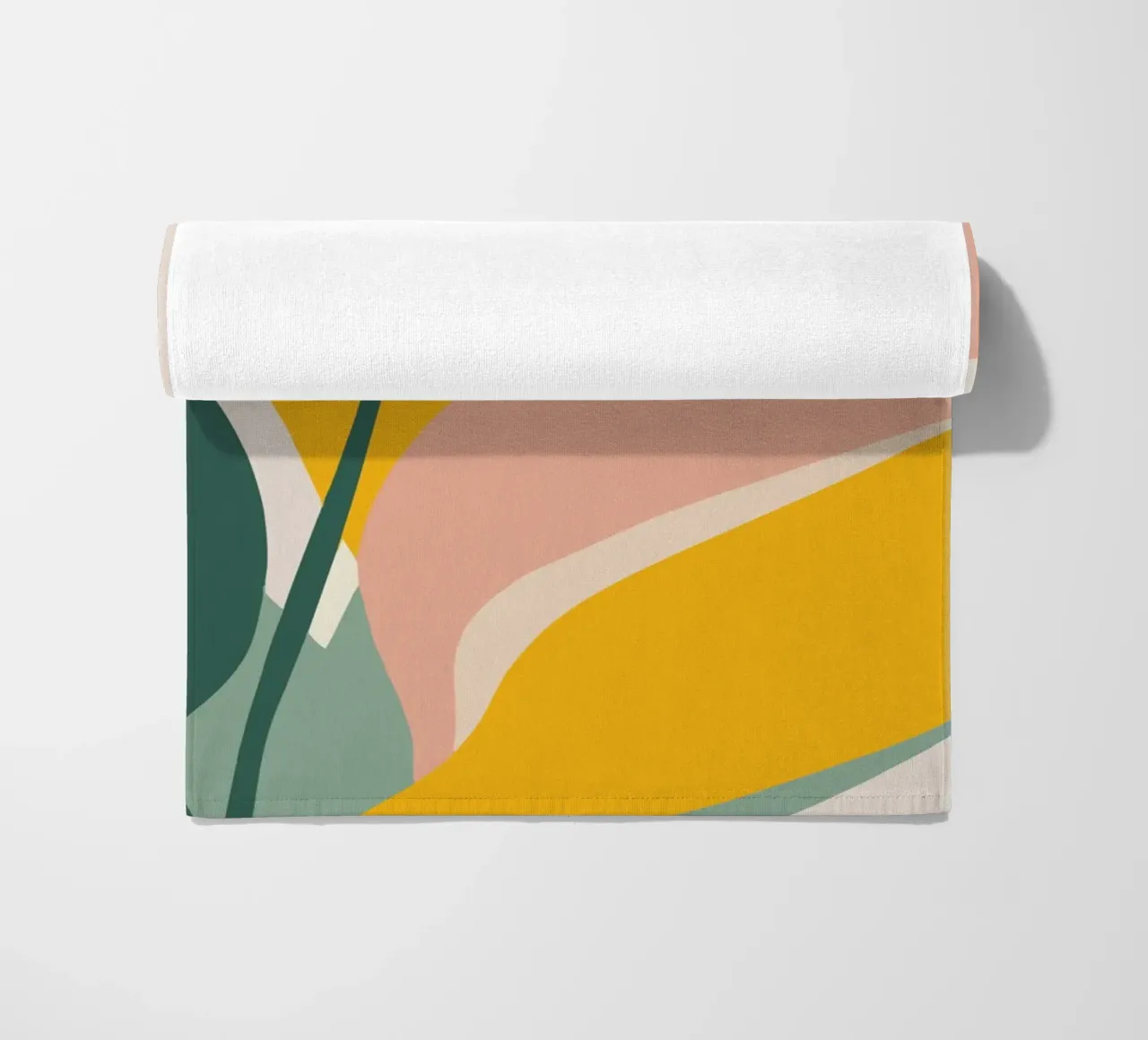 Visuele rust strandhanddoek van HicksShop