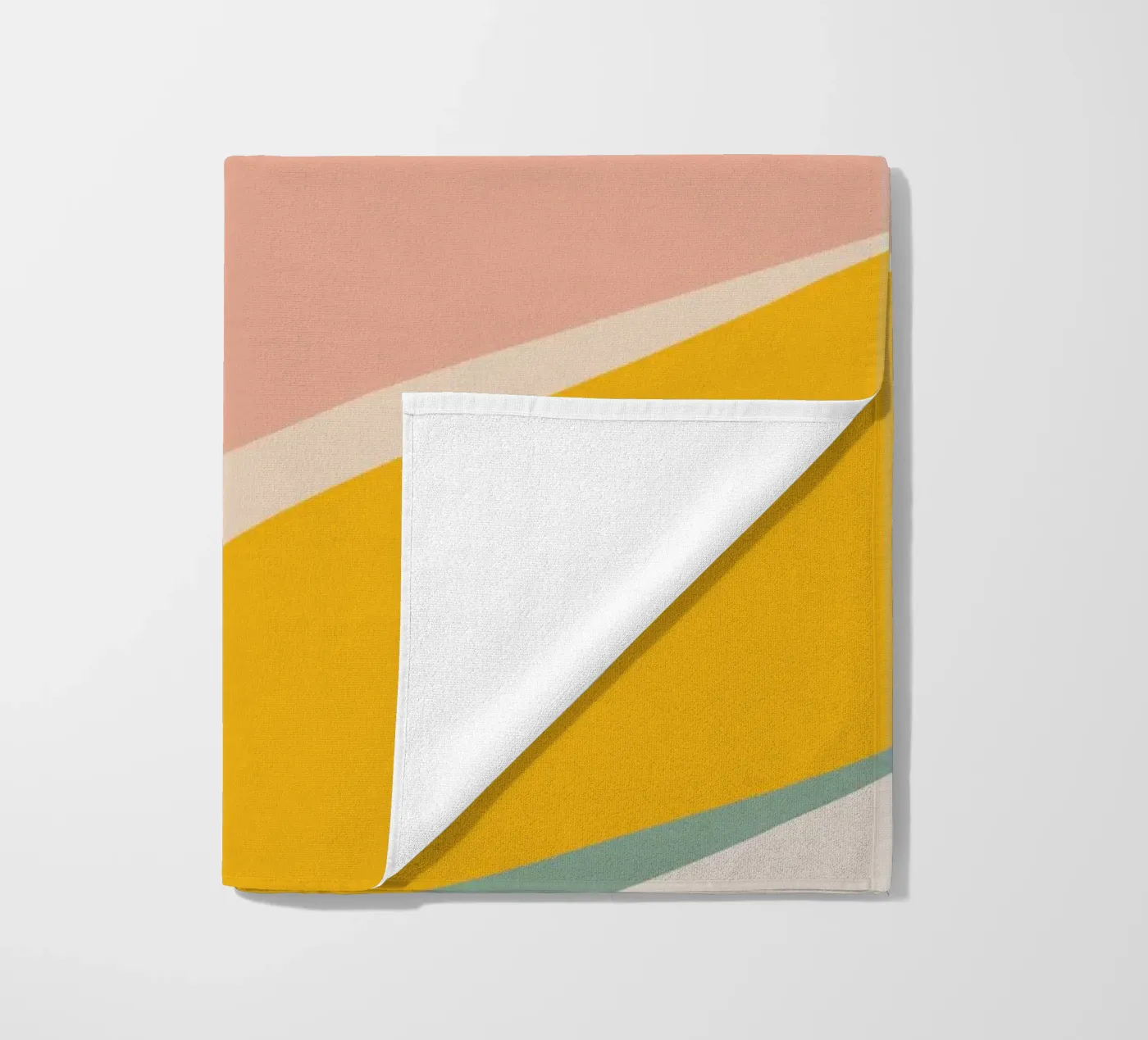 Visual tranquility beach towel by HicksShop