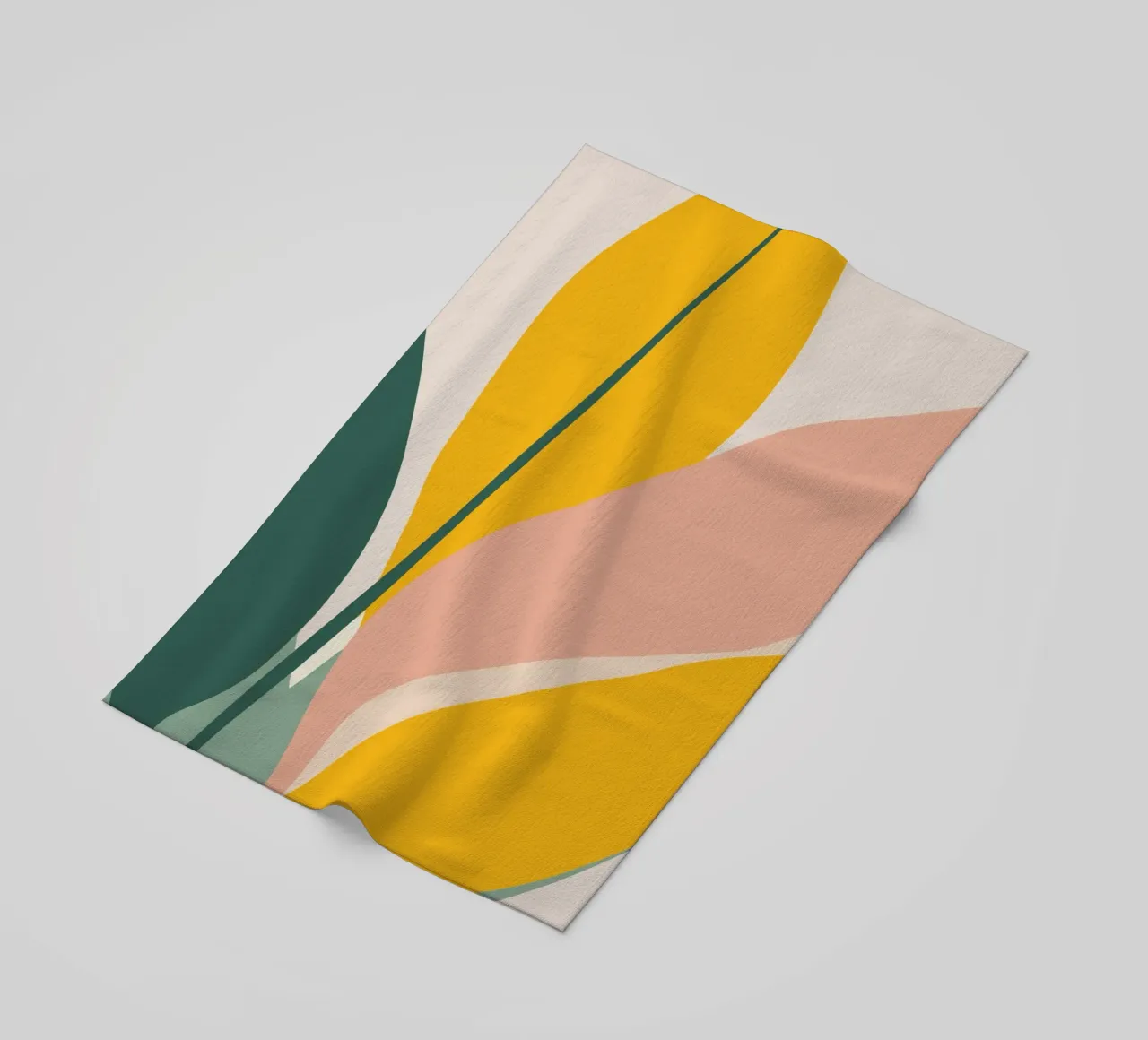 Visuele rust strandhanddoek van HicksShop