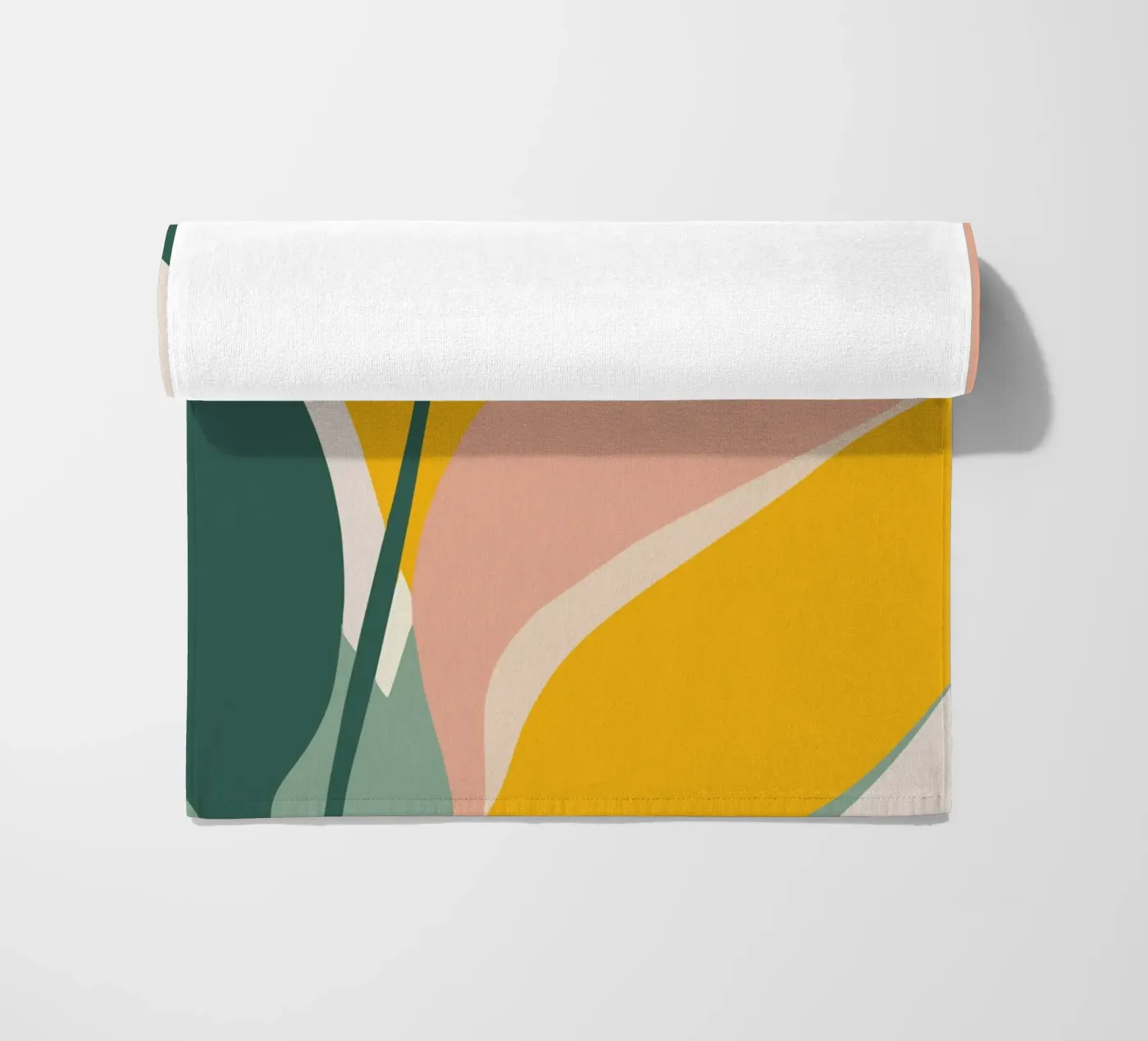 Visual tranquility beach towel by HicksShop