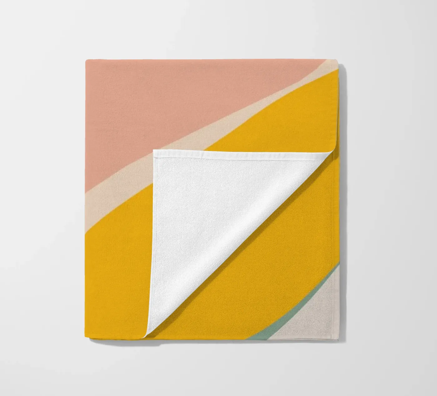Visual tranquility beach towel by HicksShop