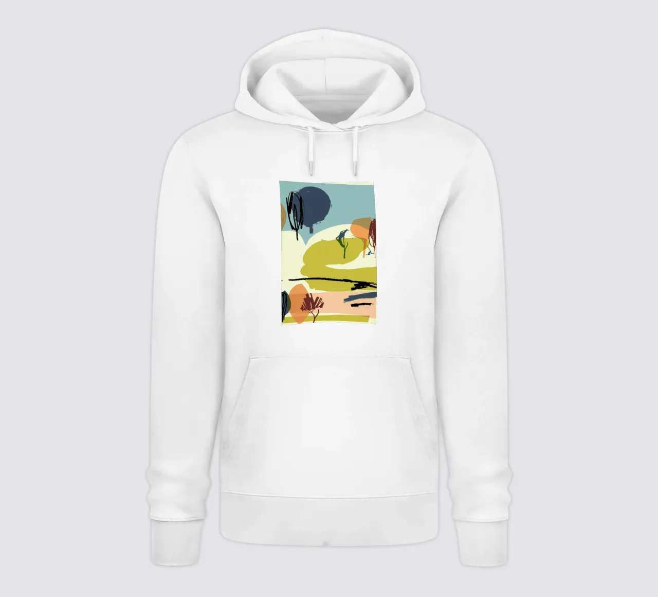 View From The Train felpa con cappuccio da Stars Above Us