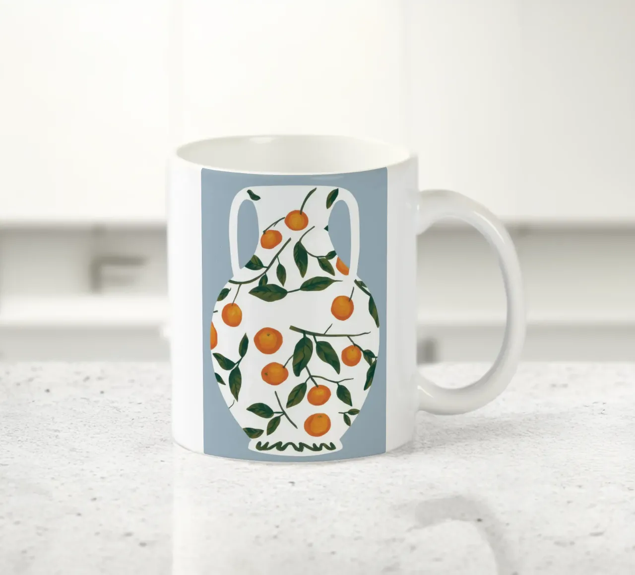 Anfora degli agrumi tazza in ceramica da Ember Stone