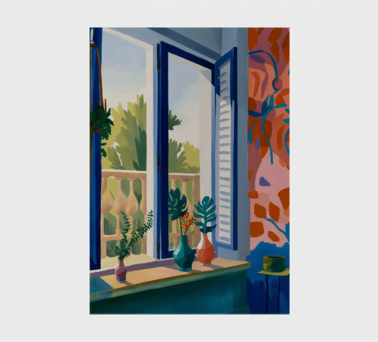 Window Garden Serenity notebook by Chroma Haven