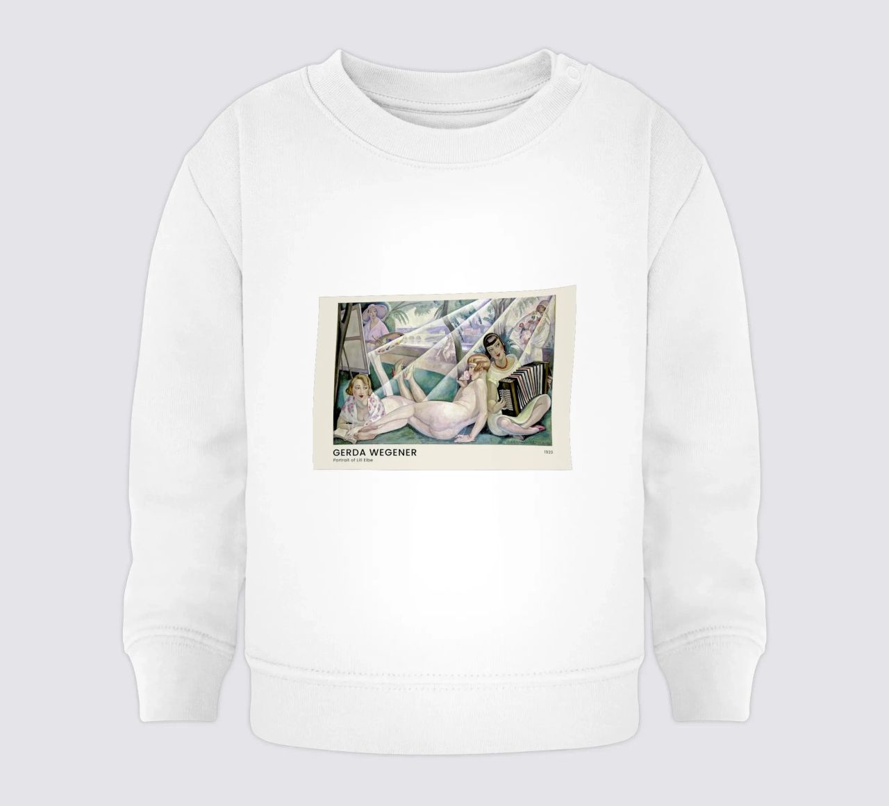 Gerda Wegener - A Summer's Day II felpa neonato da Vintage by JUNIQE