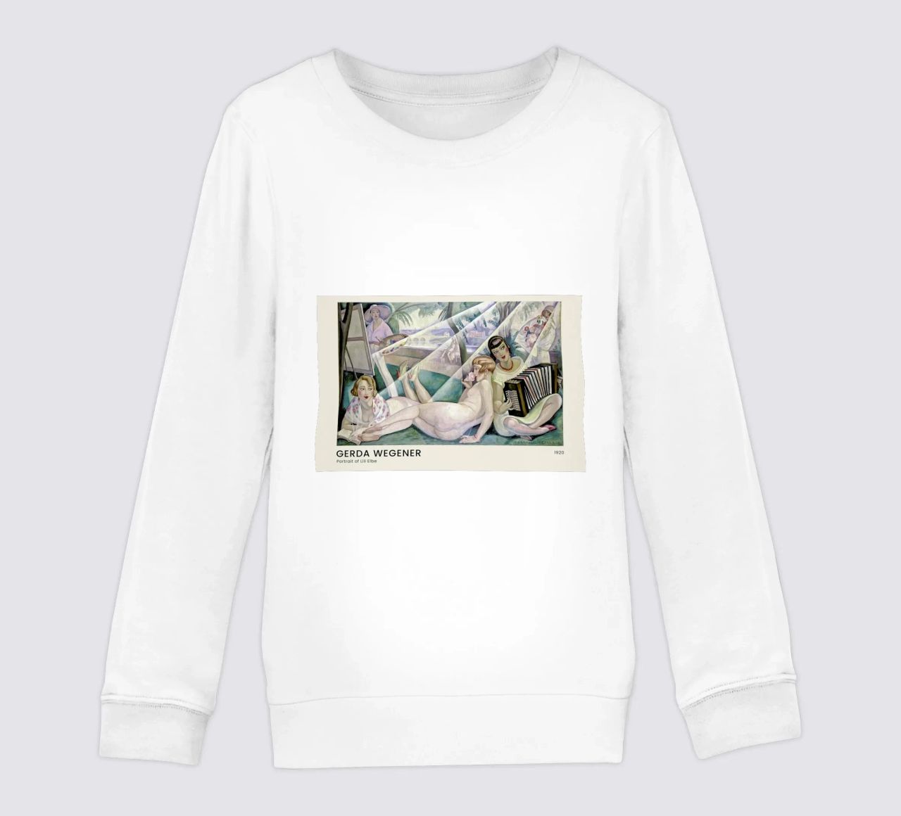 Gerda Wegener - A Summer's Day II felpa bambino da Vintage by JUNIQE