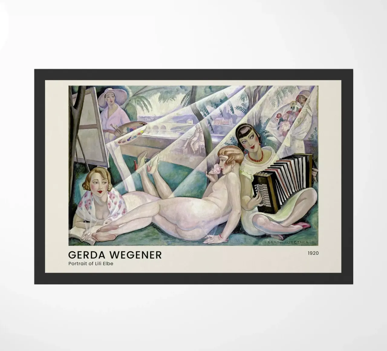 Gerda Wegener - A Summer's Day II zerbino da Vintage by JUNIQE