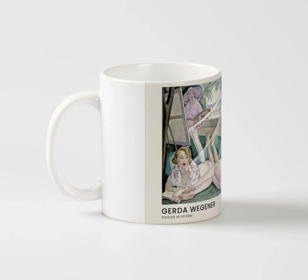 Gerda Wegener - A Summer's Day II tazza in ceramica da Vintage by JUNIQE