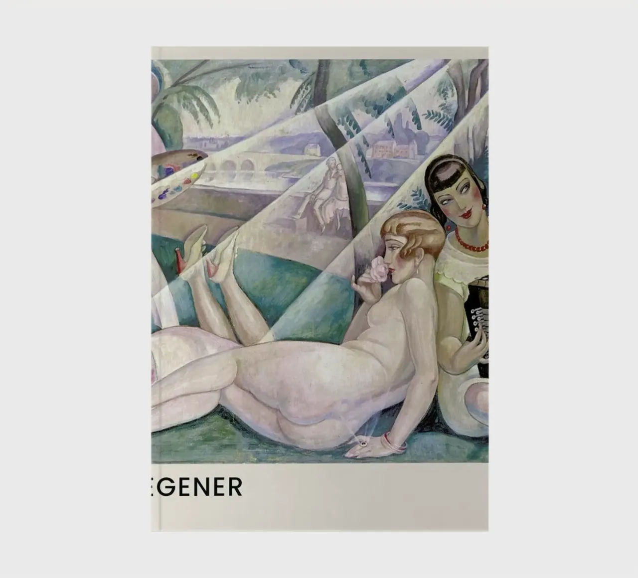 Gerda Wegener - A Summer's Day II notebook by Vintage by JUNIQE