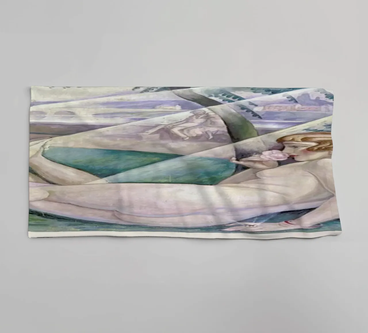 Gerda Wegener - A Summer's Day II Handtuch von Vintage by JUNIQE