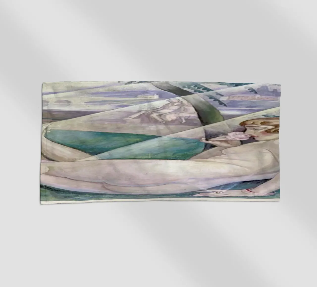 Gerda Wegener - A Summer's Day II telo mare da Vintage by JUNIQE