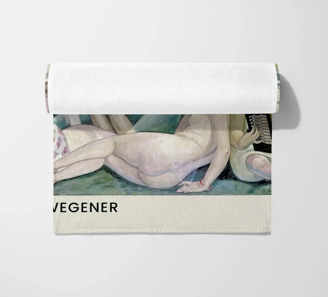 Gerda Wegener - A Summer's Day II telo mare da Vintage by JUNIQE