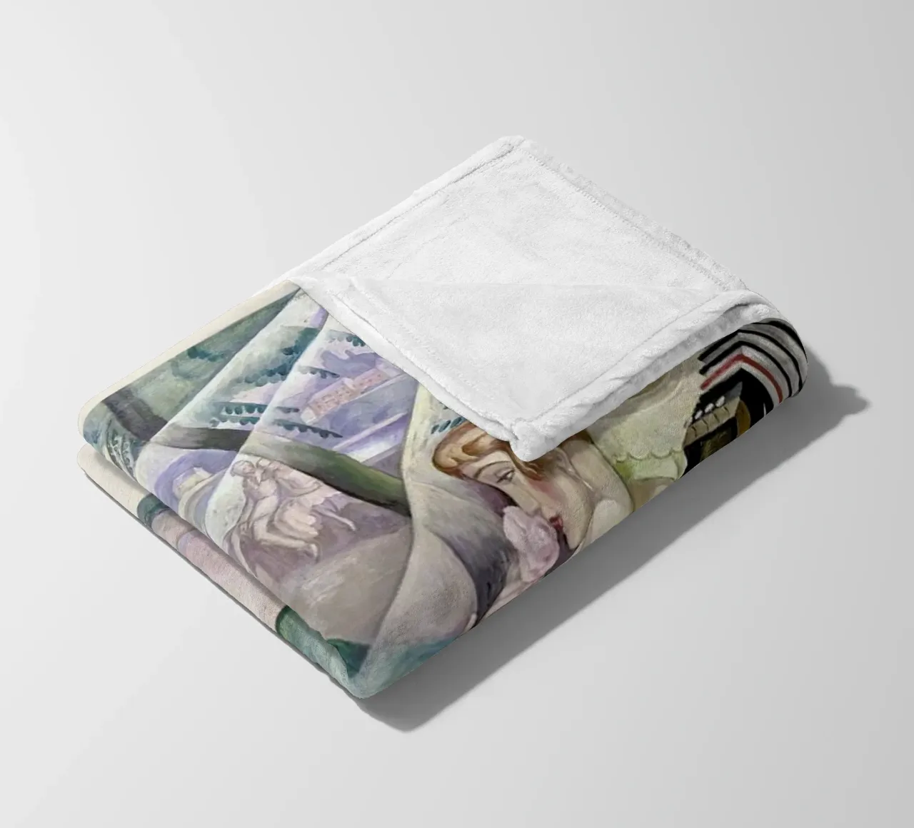 Gerda Wegener - A Summer's Day II coperta in pile da Vintage by JUNIQE