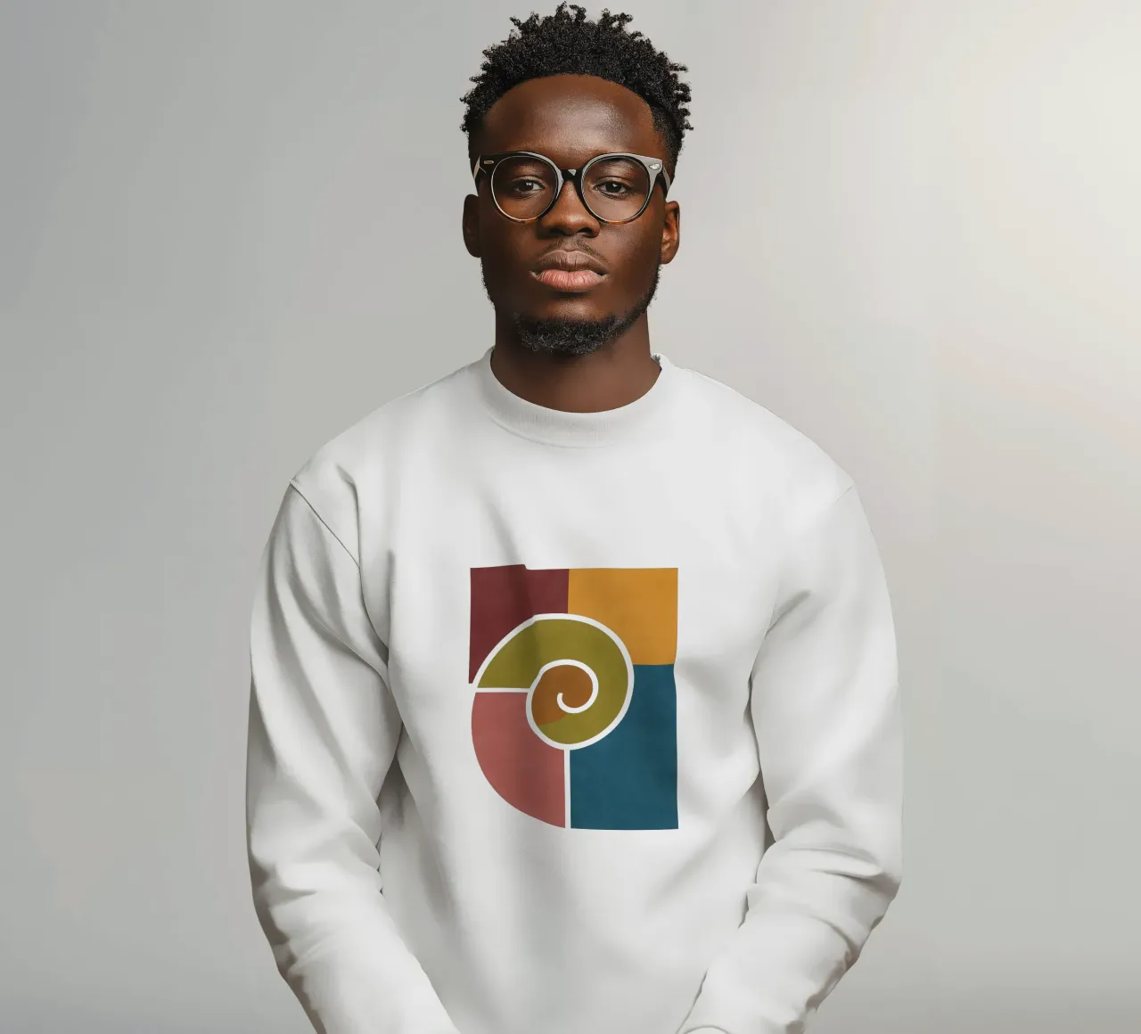 Forme geometriche di lumache felpa da HicksShop