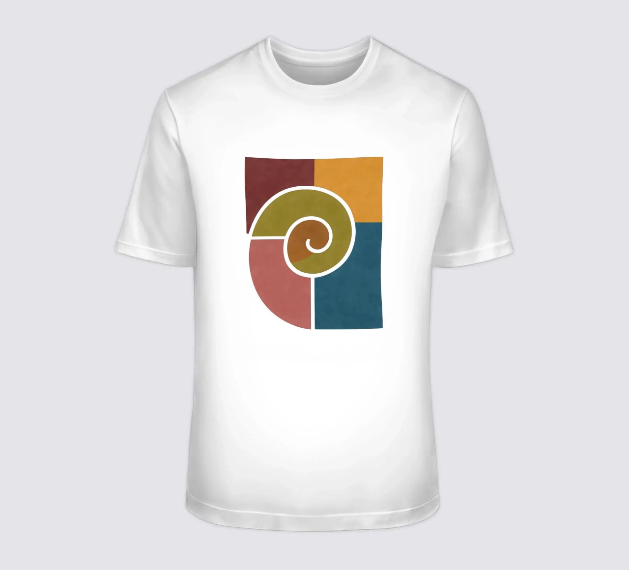Forme geometriche di lumache t-shirt da HicksShop
