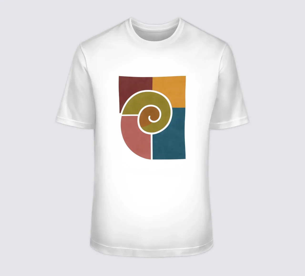 Formas geométricas de caracol camiseta de HicksShop