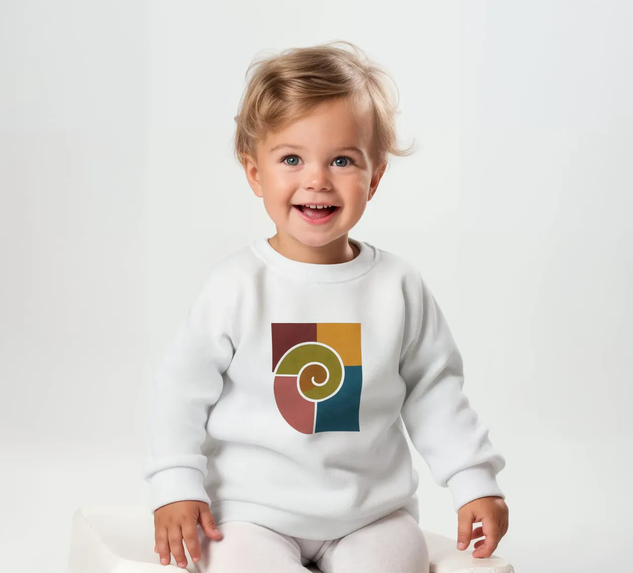 Forme geometriche di lumache felpa neonato da HicksShop