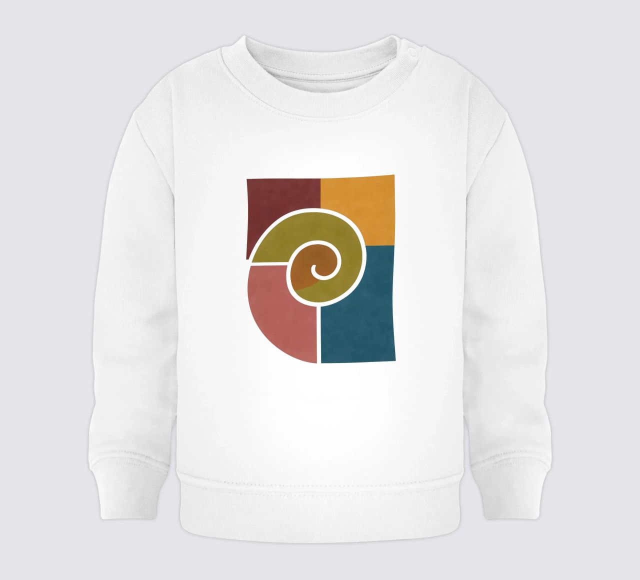 Forme geometriche di lumache felpa neonato da HicksShop