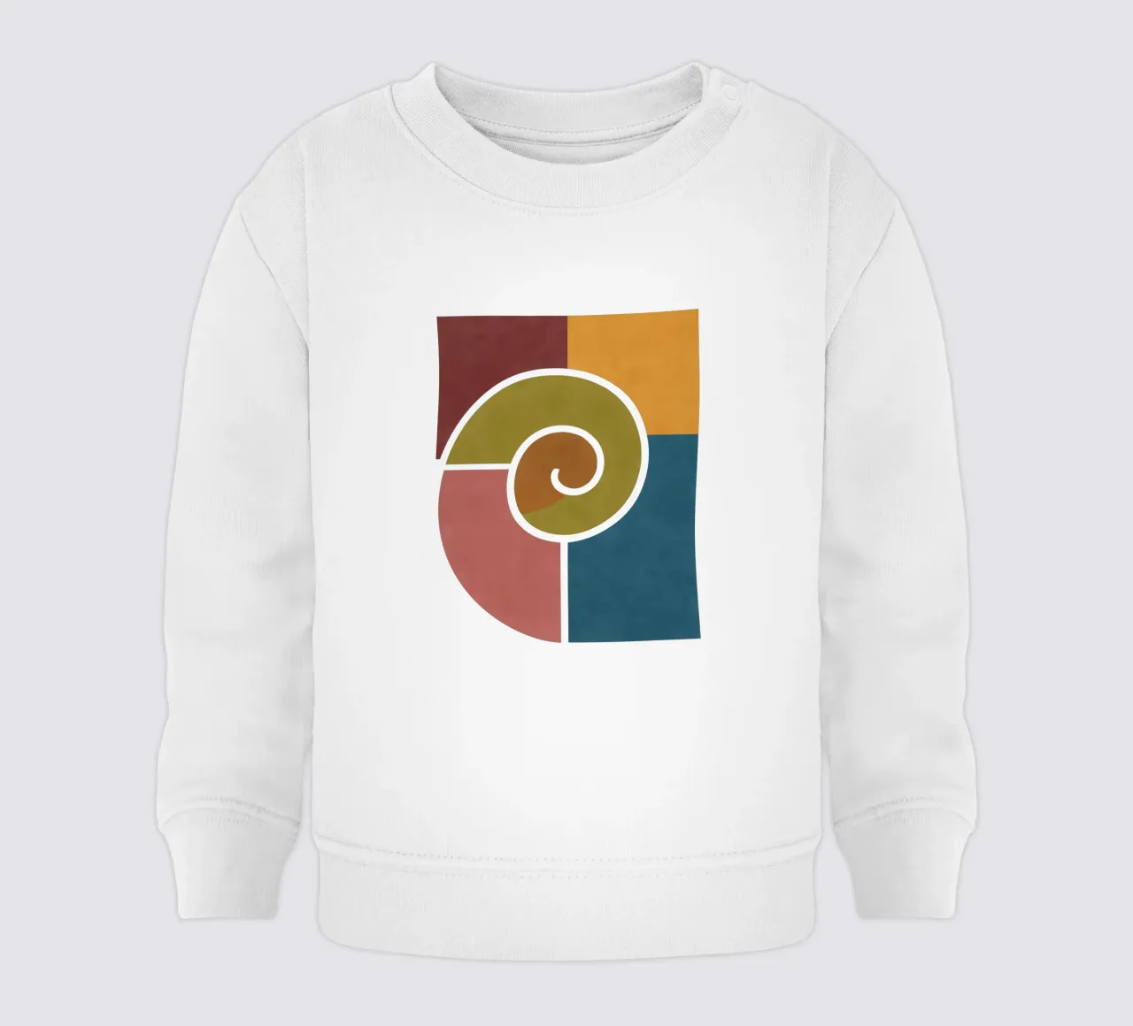 Forme geometriche di lumache felpa neonato da HicksShop