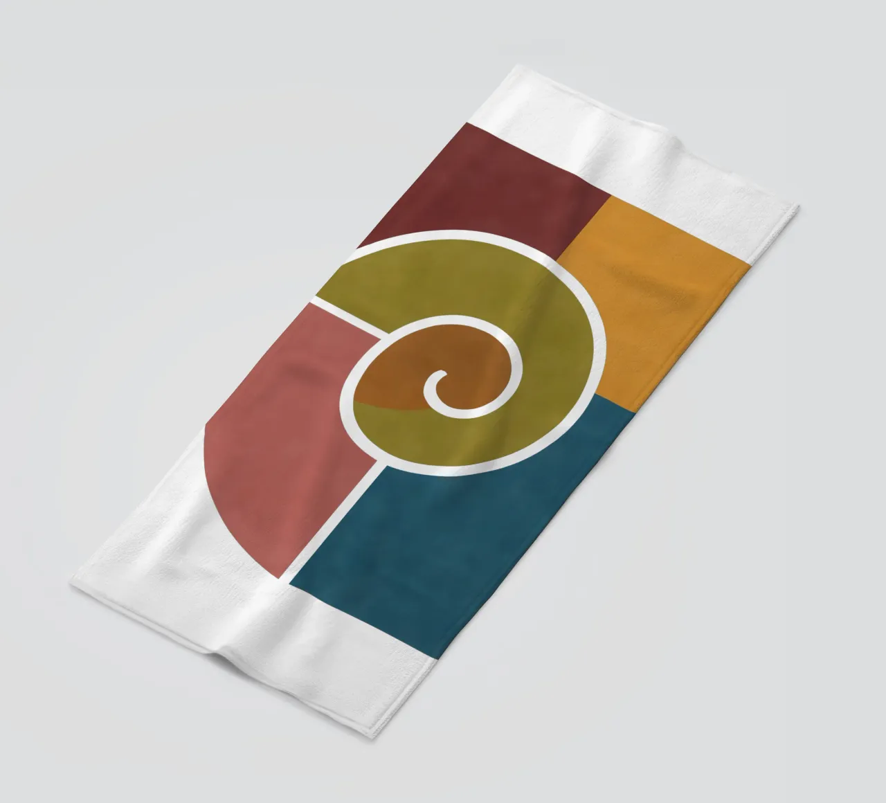 Forme geometriche di lumache telo mare da HicksShop