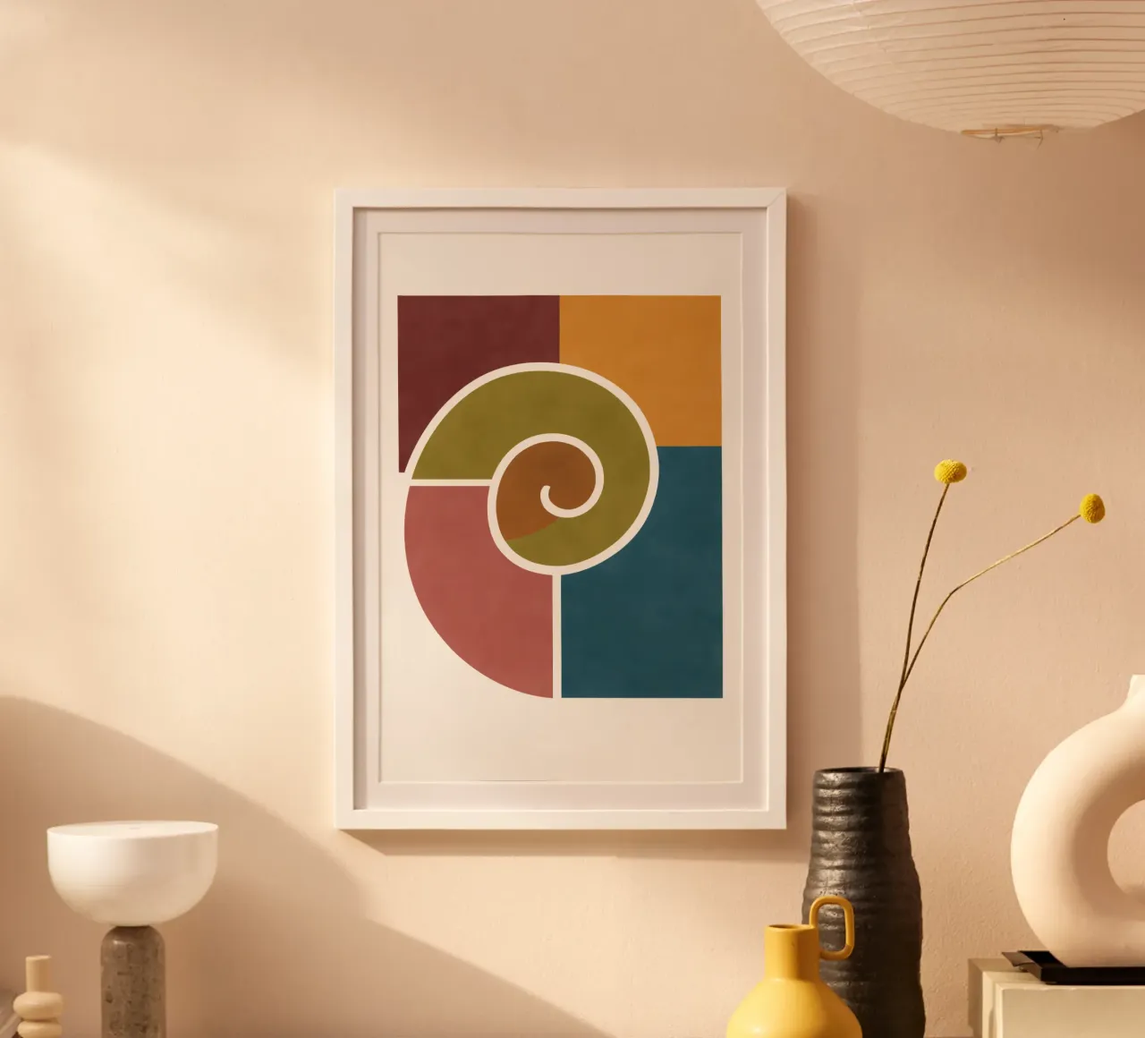 Forme geometriche di lumache carta hahnemühle da HicksShop