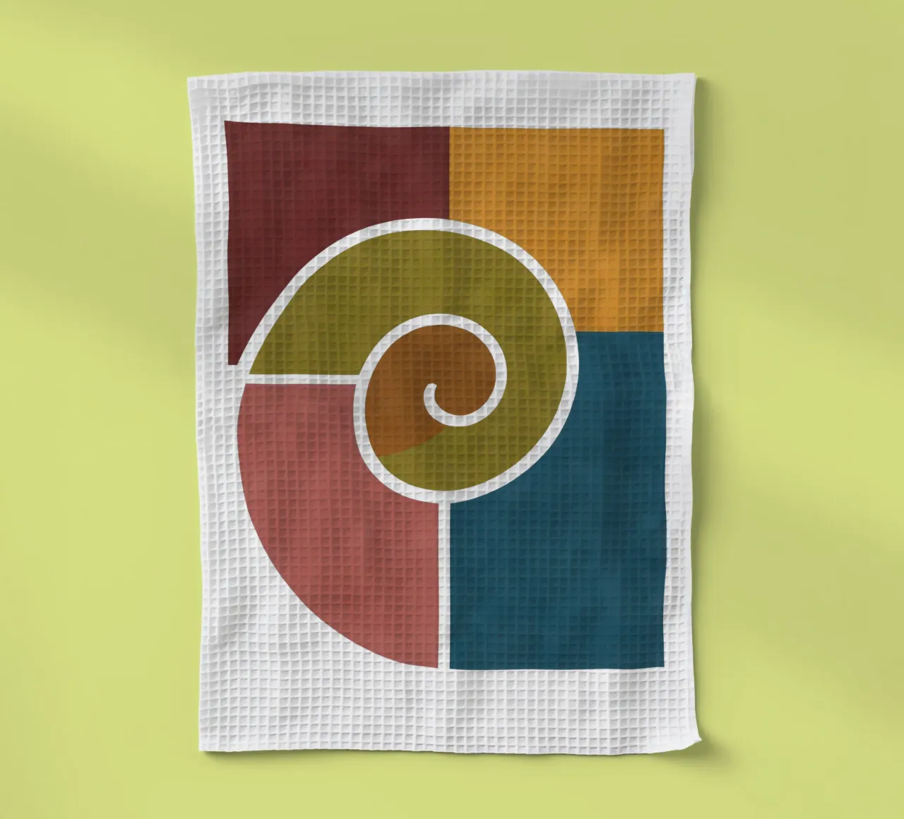 Forme geometriche di lumache canovaccio da cucina da HicksShop