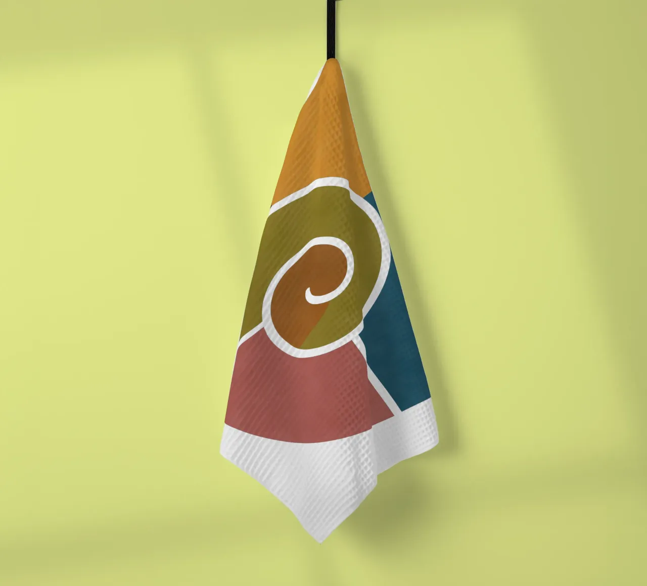 Forme geometriche di lumache canovaccio da cucina da HicksShop