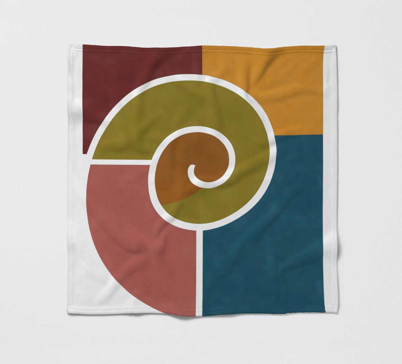 Forme geometriche di lumache coperta in pile da HicksShop