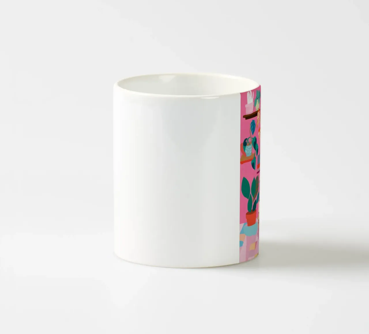 Urban Jungle Vibrancy ceramic mug by Chroma Haven