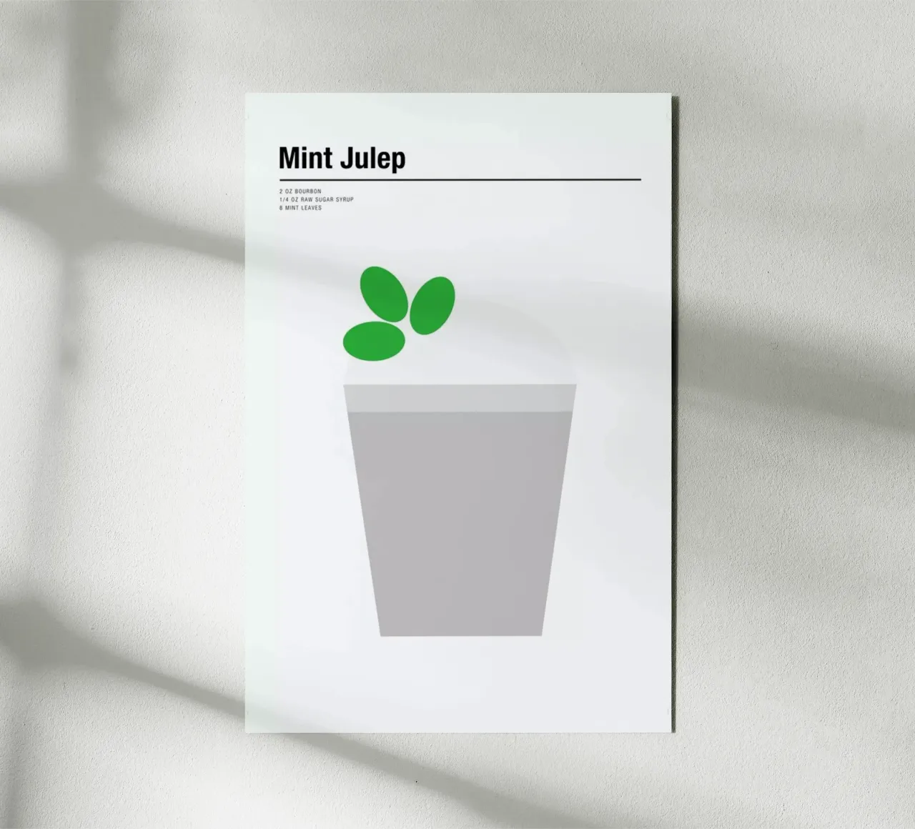 Mint Julep alluminio dibond da Nick Barclay