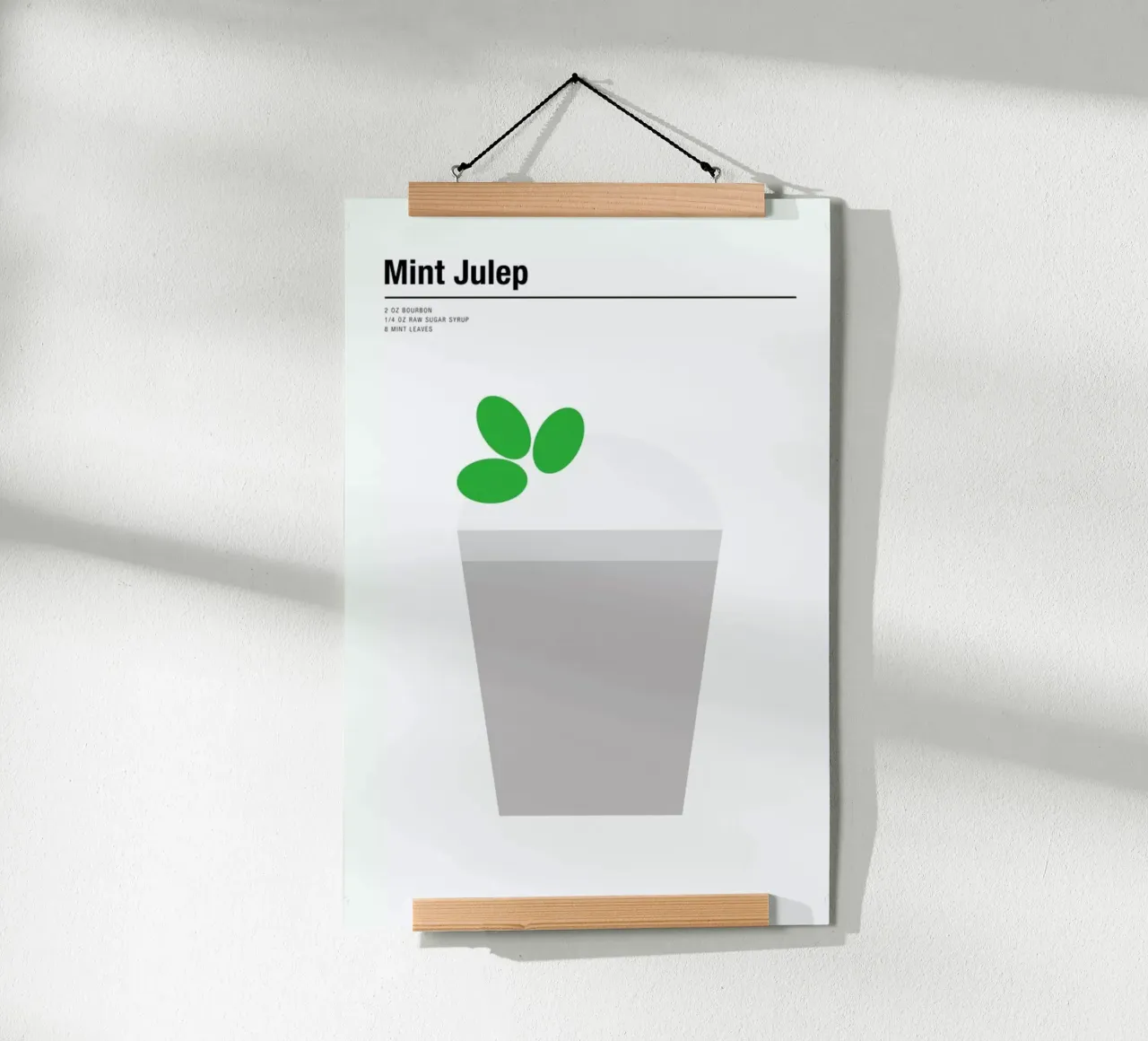 Mint Julep poster da Nick Barclay
