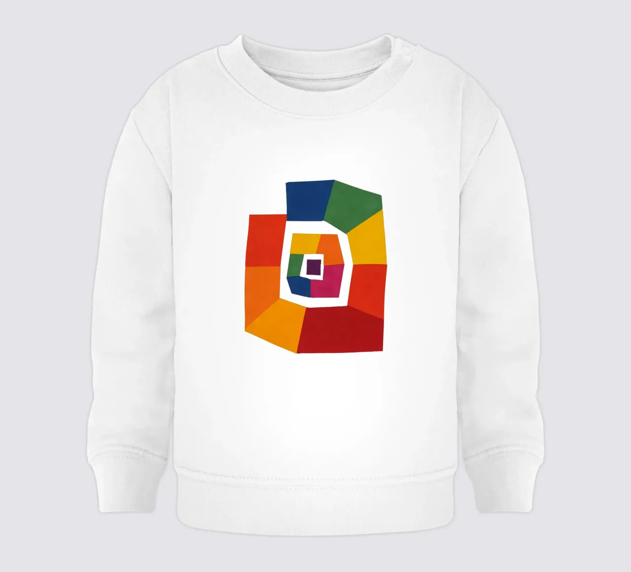 Lumaca geometrica II felpa neonato da HicksShop
