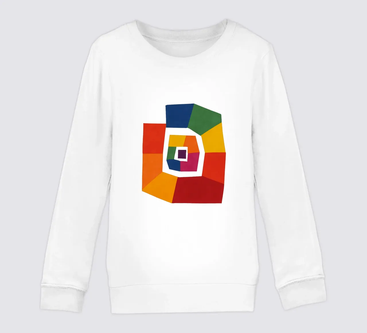 Lumaca geometrica II felpa bambino da HicksShop