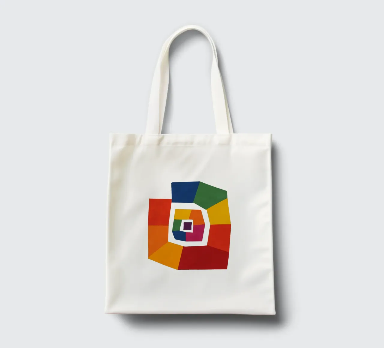 Lumaca geometrica II borsa in juta da HicksShop