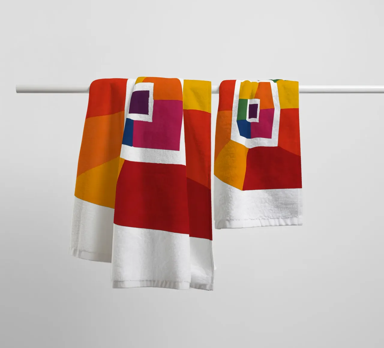 Lumaca geometrica II asciugamano da bagno da HicksShop