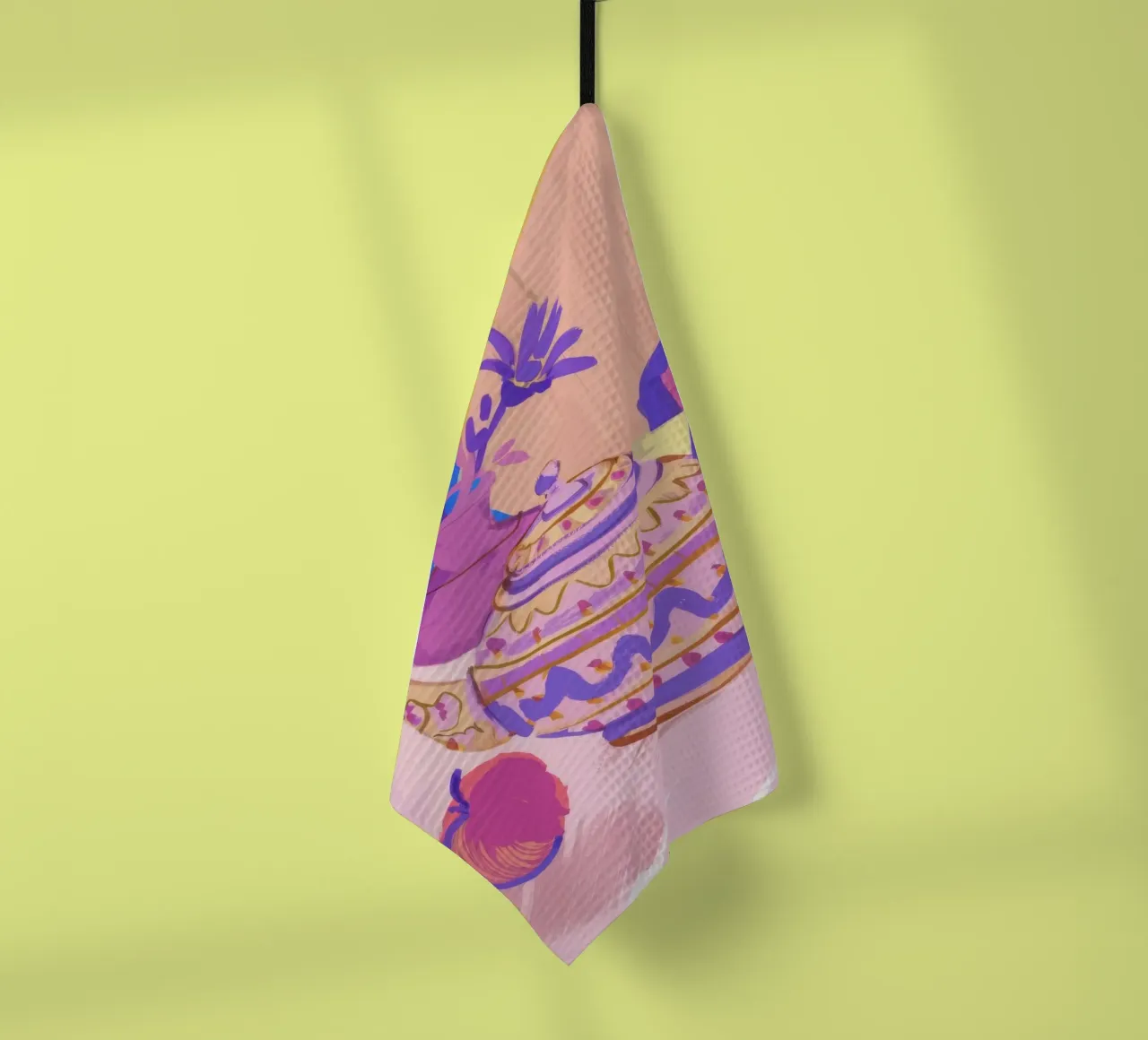 Teiera Boho Stillness canovaccio da cucina da Chroma Haven