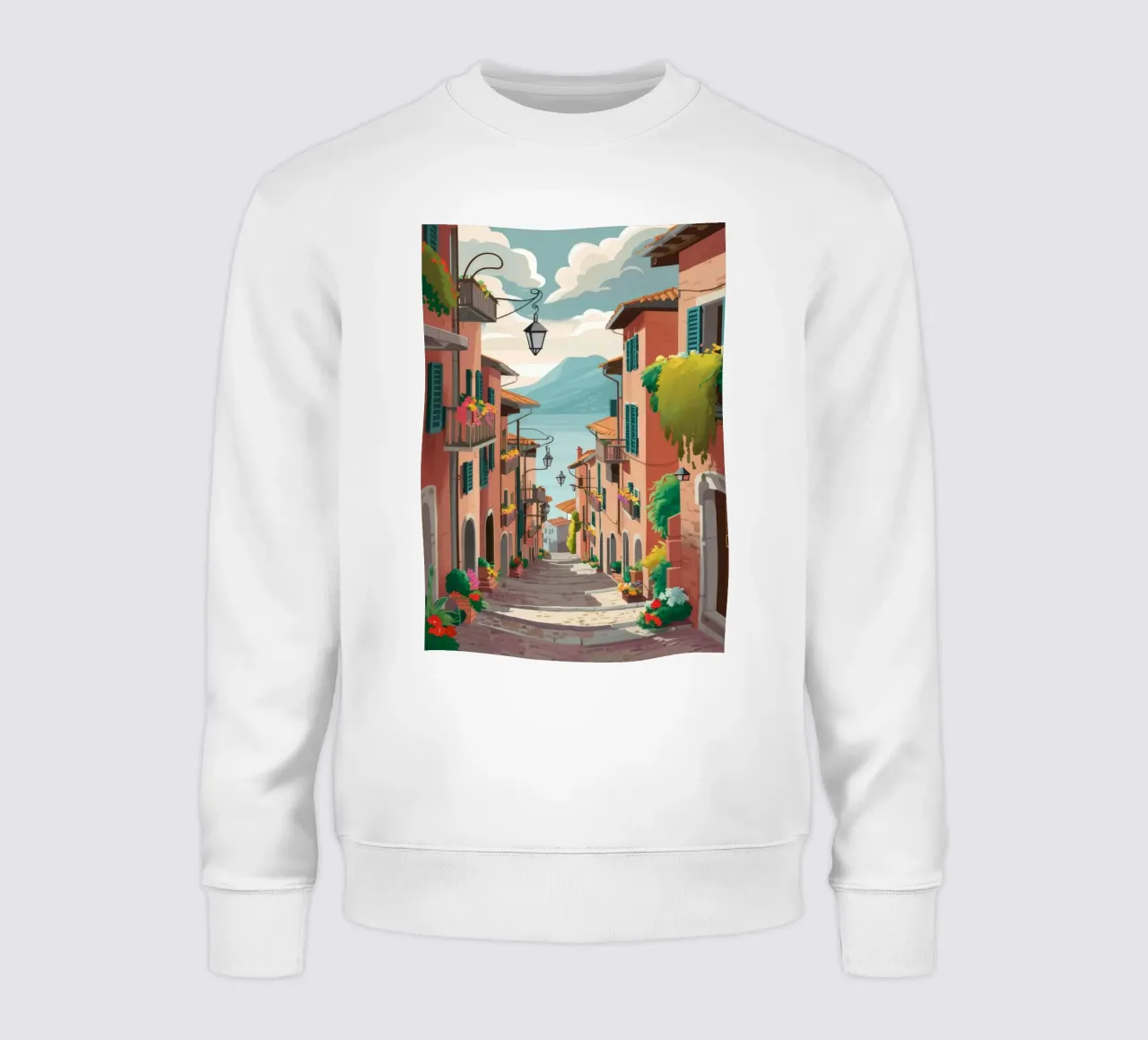 Viaggio in una strada stretta felpa da Haven Mirage