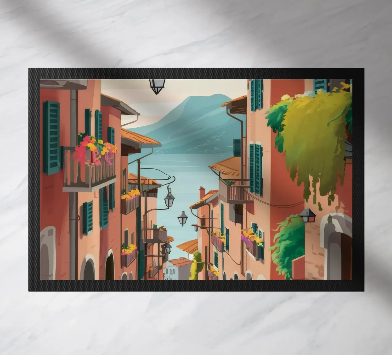 Viaggio in una strada stretta zerbino da Haven Mirage