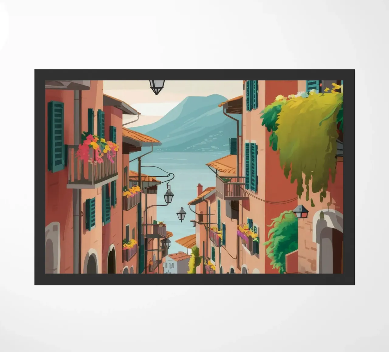 Viaggio in una strada stretta zerbino da Haven Mirage