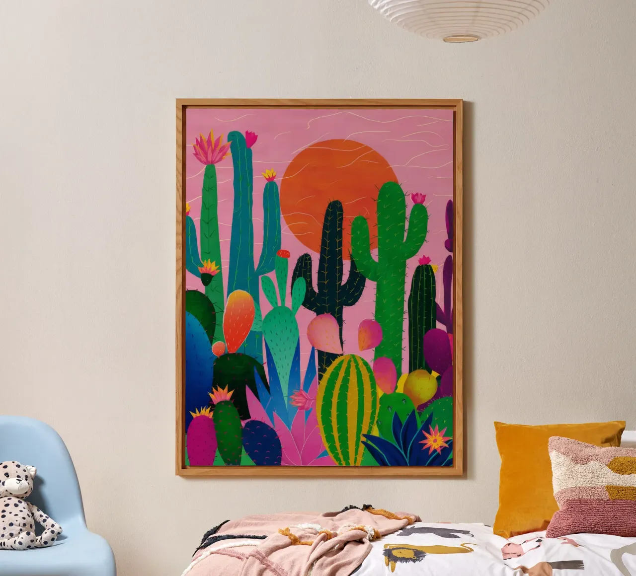 Desert Bloom Sunset forex plate by Haven Mirage