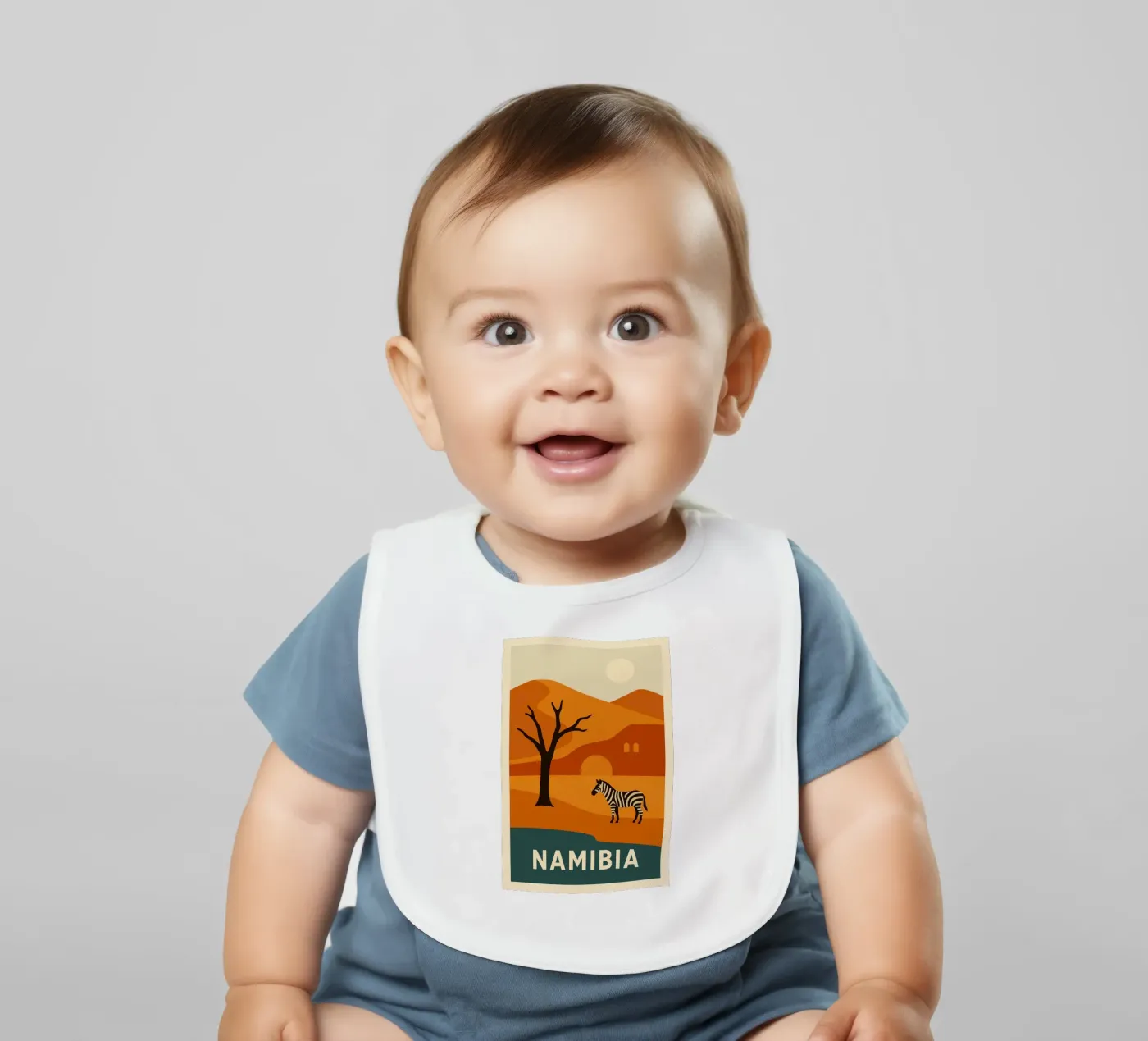 NAMIBIA - Wild and sublime baby slabbetje van JETLAG | affiches voyage